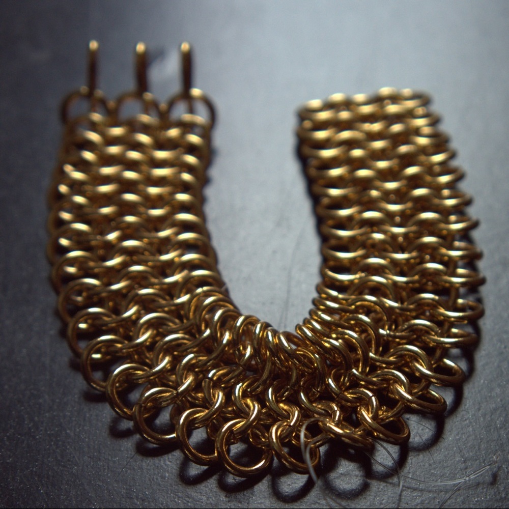 18k gold plated bracelet